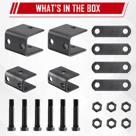SPARKWHIZ kit next to tape measure showing sizes and easy identification benefit
