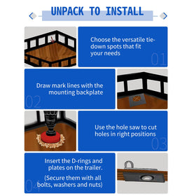 SPARKWHIZ installed flush in a trailer floor demonstrating low-profile, snag-free deck