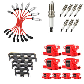 SPARKWHIZ garage scene of mechanic installing kit illustrating straightforward swap