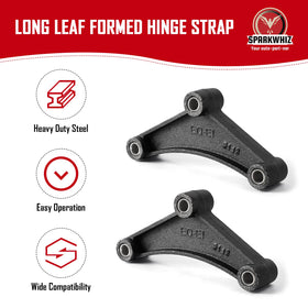 SPARKWHIZ shackle strap detail showing heavy-duty steel and corrosion-resistant finish for durability