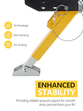 SPARKWHIZ side angle showing dual leg support reducing wobble
