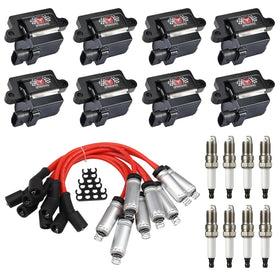 SPARKWHIZ UF271 coil pack front view showing fit and robust housing for reliable replacement