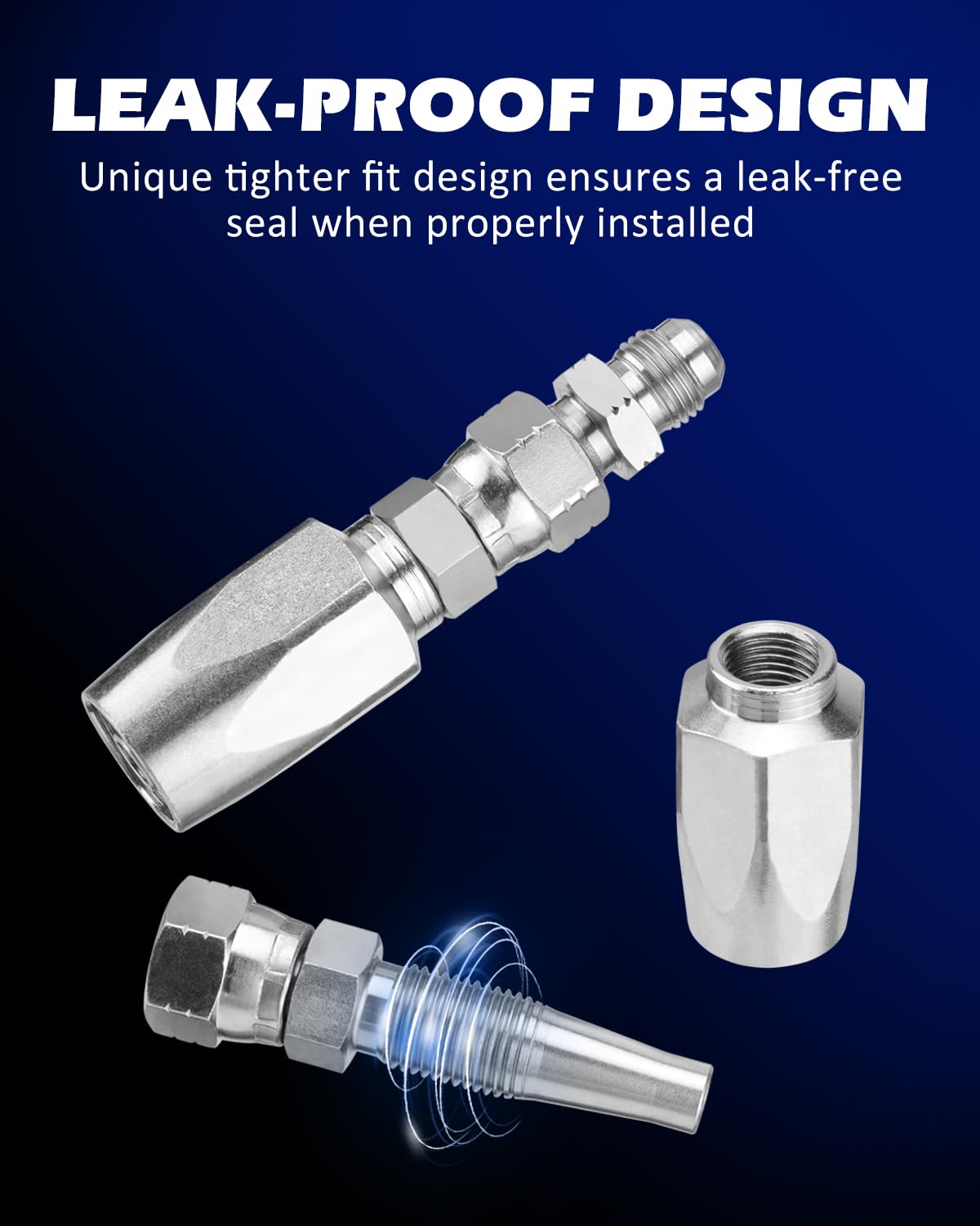 SPARKWHIZ zinc-plated finish close-up indicating corrosion resistance benefit