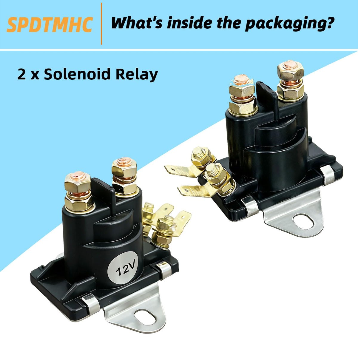 Spdtmhc relay on a docked boat highlighting quick swap maintenance benefit