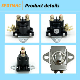 Spdtmhc relay installed on outboard engine demonstrating proper fit and reliability