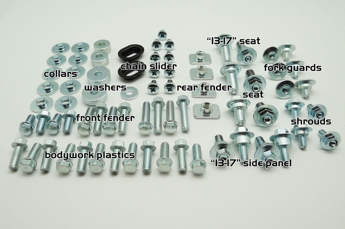 Specbolt close-up of 10.9 grade heat-treated bolt heads showing durable finish