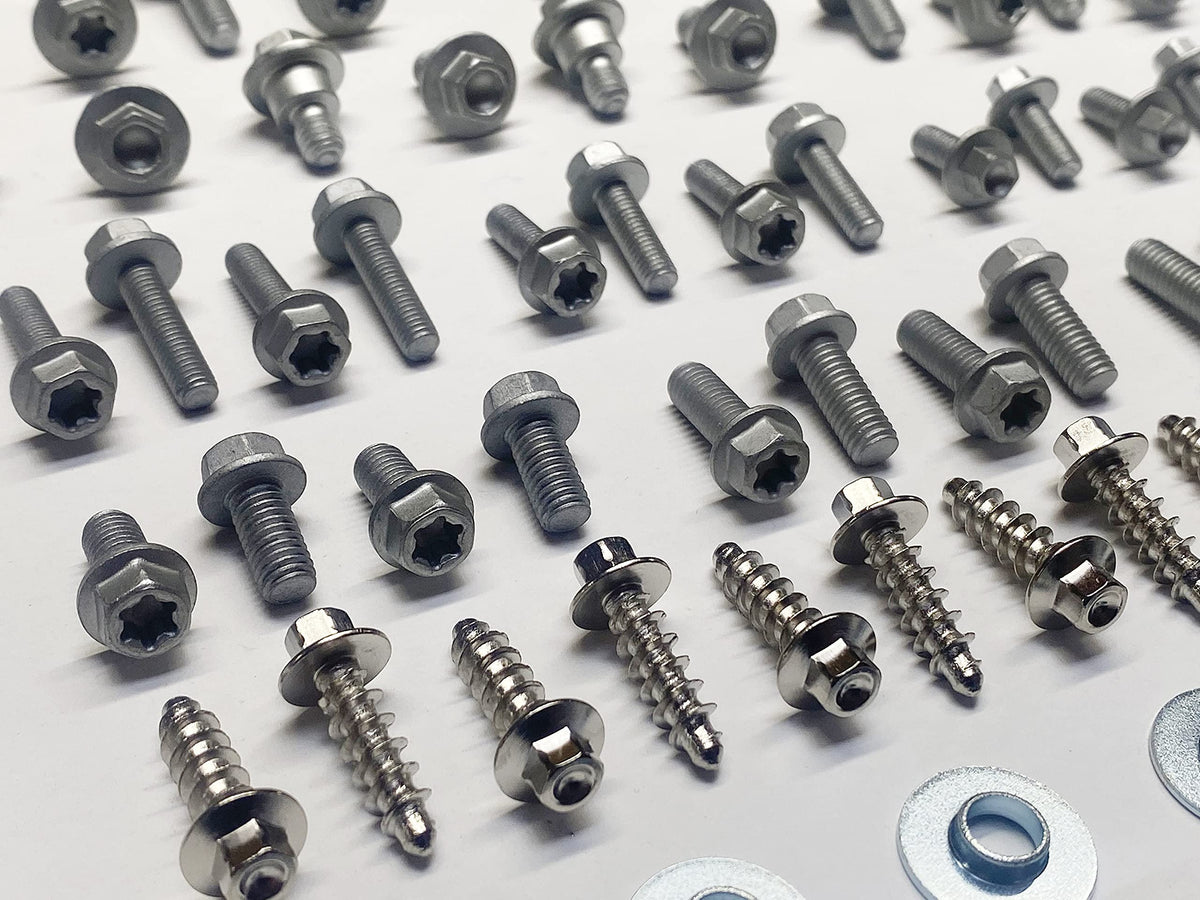 Specbolt Fasteners close-up torx flange bolt detail highlighting OEM fit and corrosion resistance