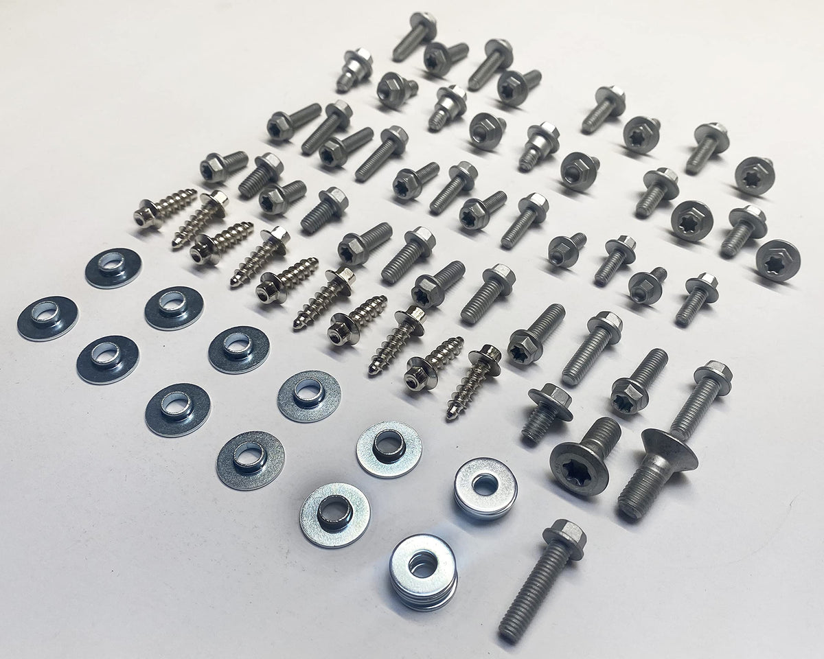 Specbolt Fasteners front packaging showing full 76pc kit and parts list for quick identification