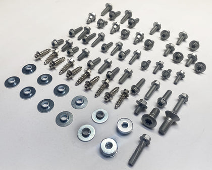 Specbolt Fasteners front packaging showing full 76pc kit and parts list for quick identification