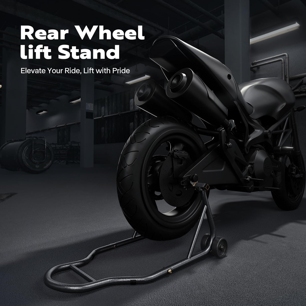 SPECSTAR fork head close-up showing adjustable support for swingarms