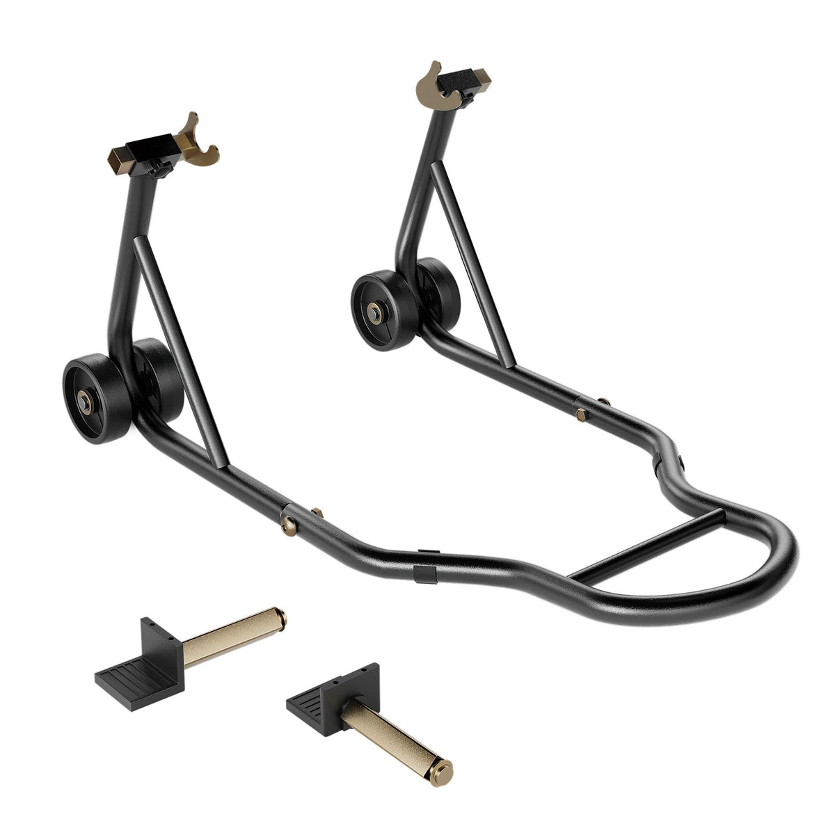 SPECSTAR stand front view showing overall stable platform and capacity