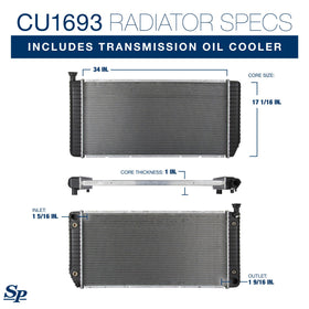 Spectra Premium header detail highlighting precision welds and durable construction benefit