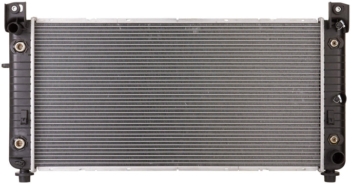 Spectra Premium front view showing full radiator fit and durability
