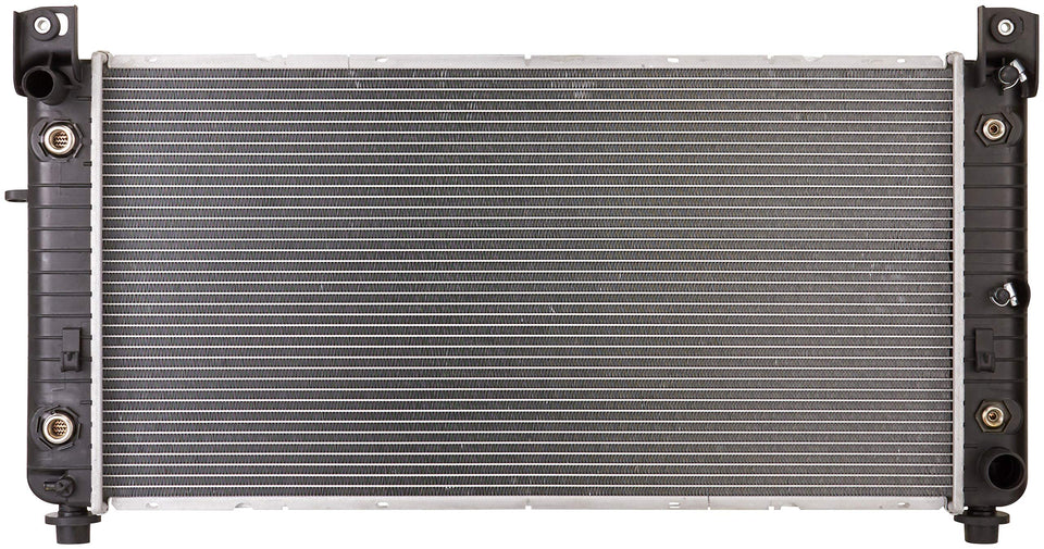 Spectra Premium front view showing full radiator fit and durability