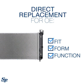 Spectra Premium accessory pack and mounting hardware included for simpler installation