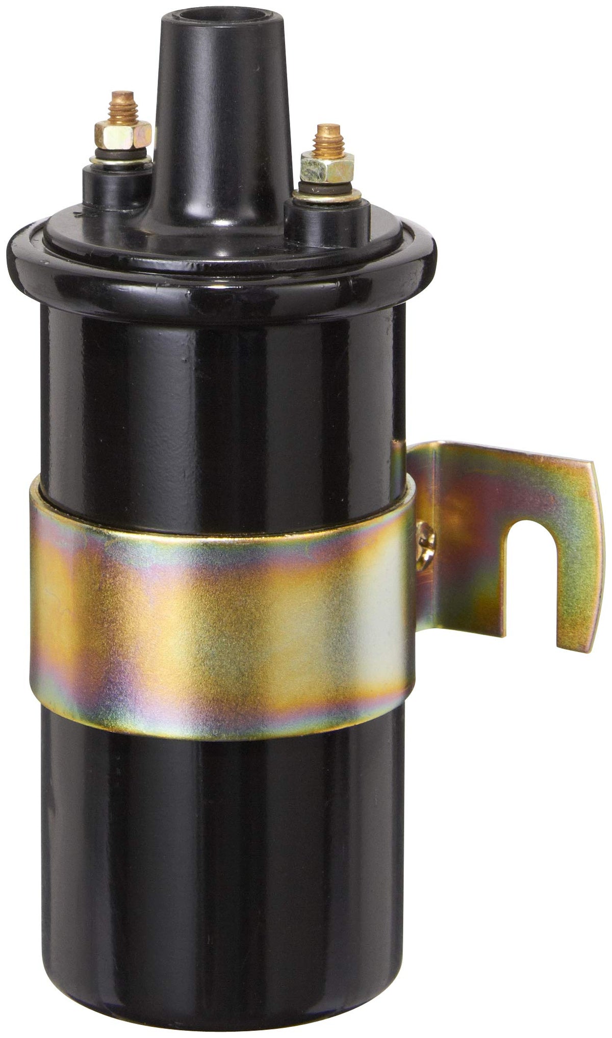 Spectra Premium front view ignition coil showing compact durable design and easy fit