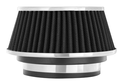Spectre front profile showing clamp-on fit and improved airflow benefit