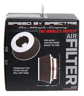 Spectre beside a ruler showing size for easy fitment benefit