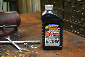 Spectro Oil close-up of lubricant texture highlighting smooth film protection