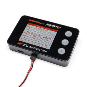 Spektrum XBC200 with balancer leads attached for cell equalization benefit