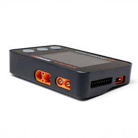 Spektrum XBC200 side controls and silicon buttons for reliable operation