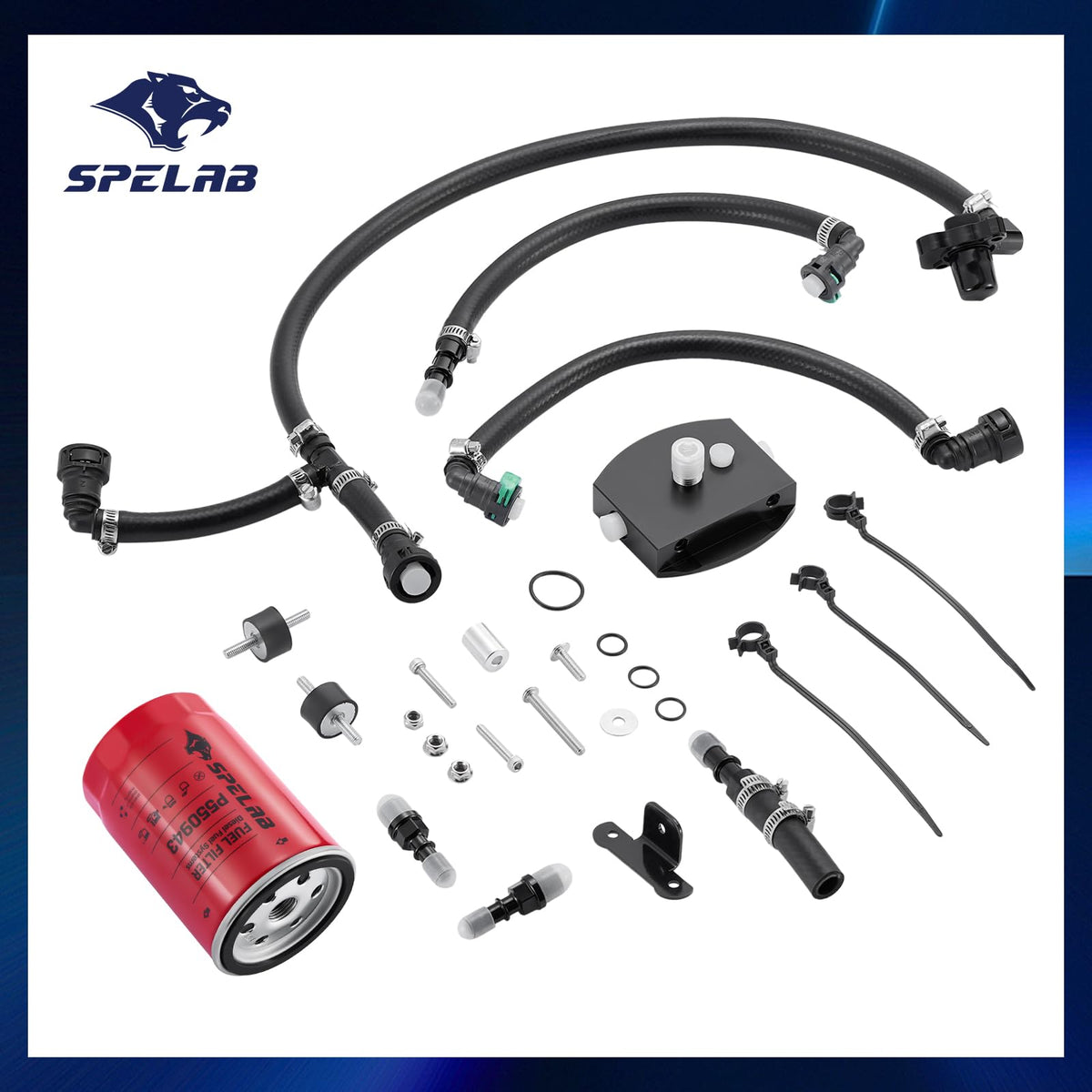 SPELAB kit next to hand tool for scale showing compact design and service accessibility
