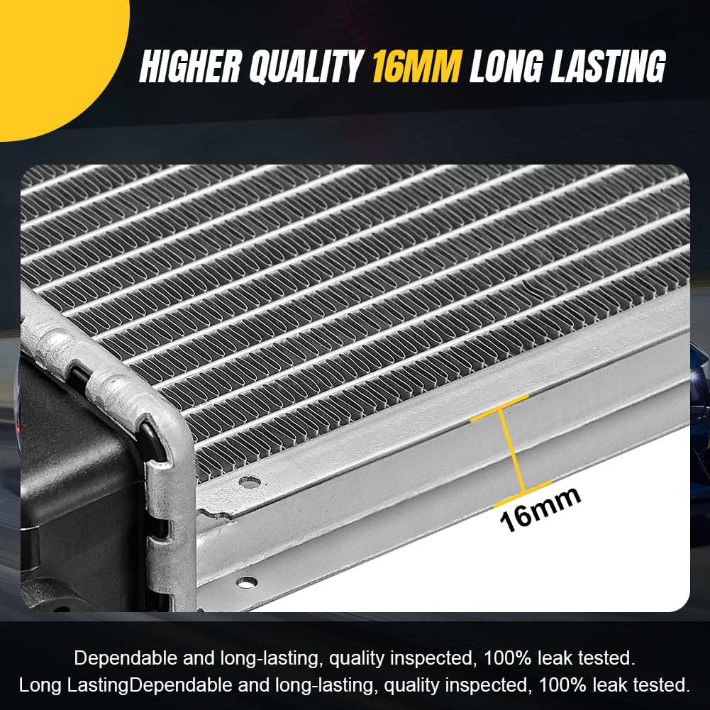 SPELAB radiator core close-up highlighting thicker tube walls for durability