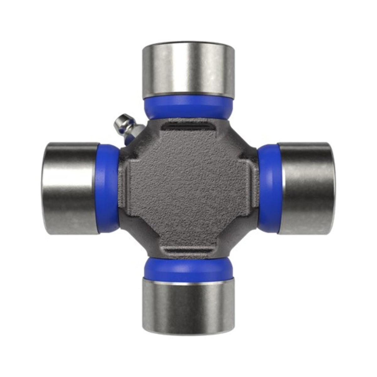 Close-up of Spicer bearing cap and cross showing case-hardened surface for durability