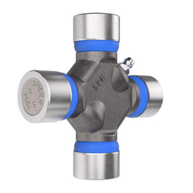 Spicer U-joint installed in driveshaft illustrating restored driveline performance