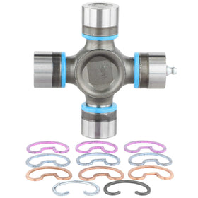 Spicer front view of U-joint showing overall shape and fitment benefit