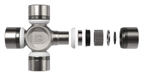 Spicer U-joint with installation tools demonstrating straightforward replacement process