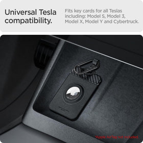 Spigen Air Fit closeup vegan leather texture highlighting scratch resistance