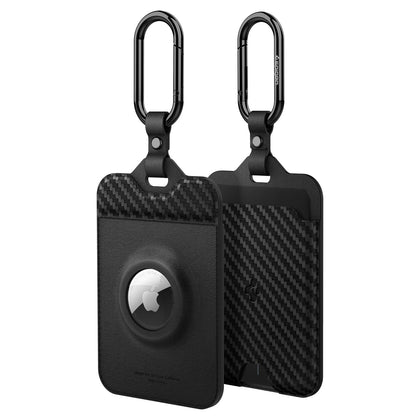 Spigen Air Fit front view showing sleeve two-pack protecting Tesla card