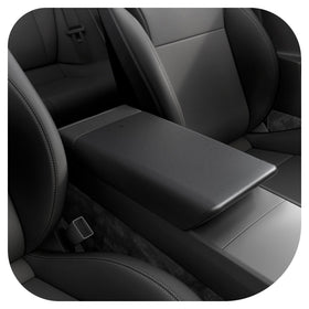 Spigen armrest cover front view showing clean fit and protection benefit