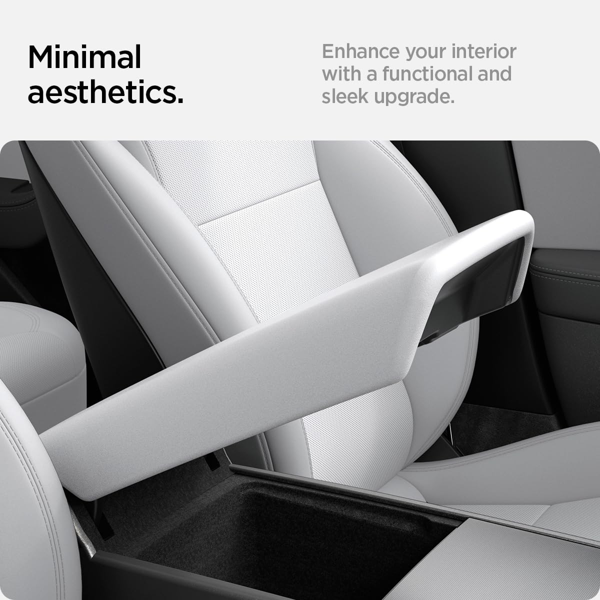 Spigen installed on Tesla Model Y Juniper illustrating seamless fit and preserved function