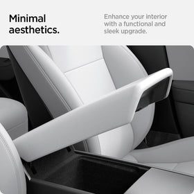 Spigen installed on Tesla Model Y Juniper illustrating seamless fit and preserved function