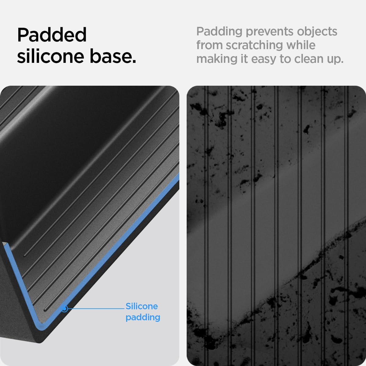 Spigen armrest organizer carbon-fiber accent detail adding refined interior look