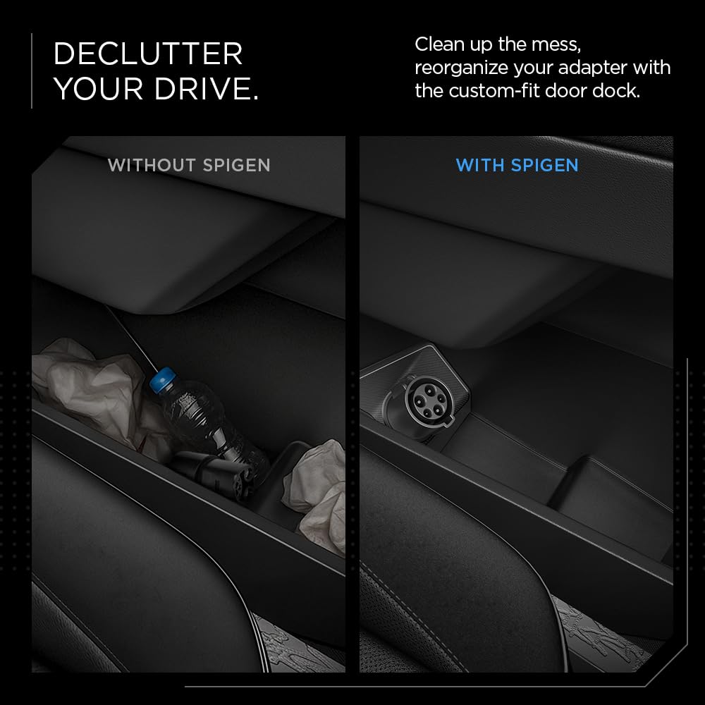 Spigen dock being wiped clean to show easy maintenance and lasting appearance benefit