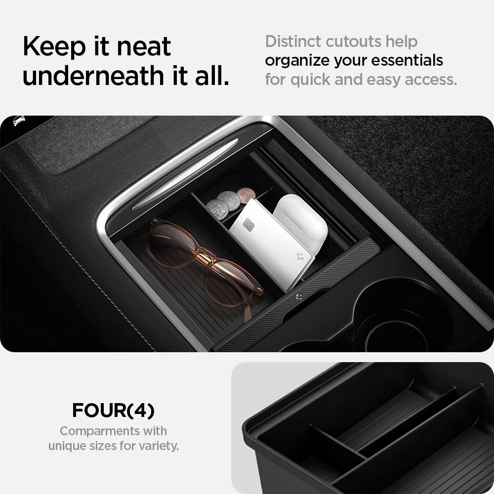 Spigen close-up of PC texture highlighting durable premium build
