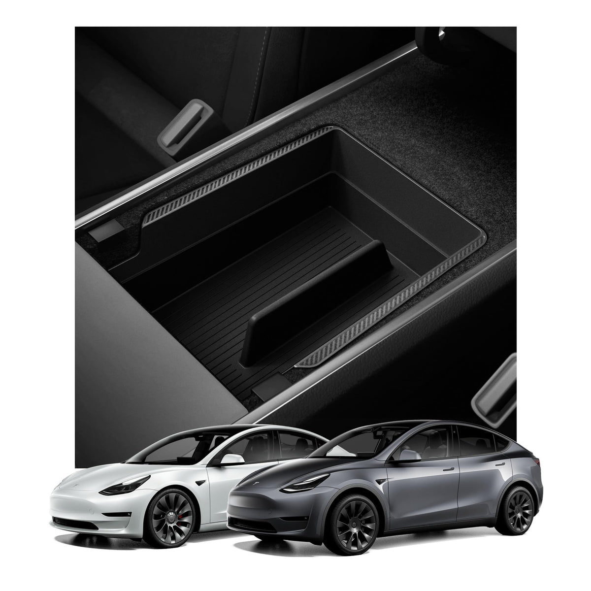 Spigen organizer front view showing tidy compartments and easy access