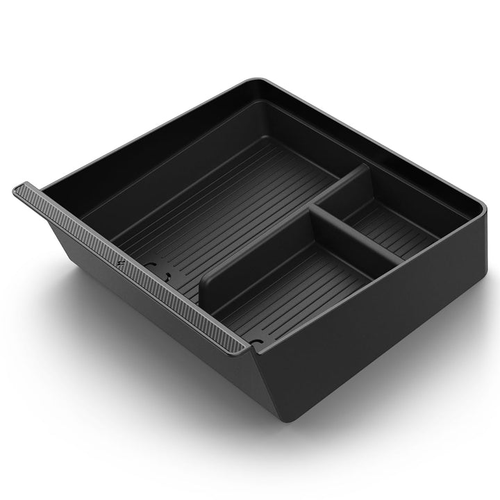 Spigen organizer front view showing fit and extra storage benefit