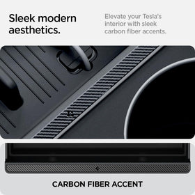 Spigen with phone charging in place for tidy, accessible charging