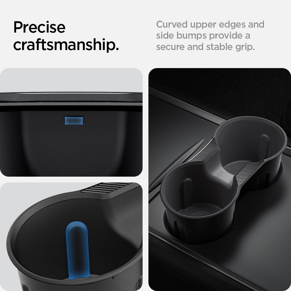 Spigen insert being lifted out to show quick removal for cleaning convenience