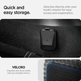 Spigen Cybercase holding Tesla J1772 adapter demonstrating precise secure fit