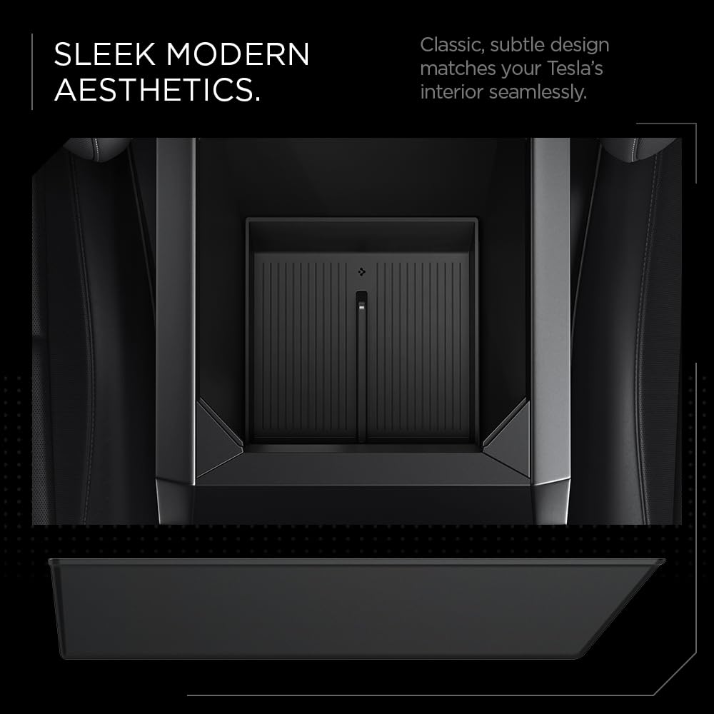 Spigen tray texture and side profile show precise fit and lasting strength