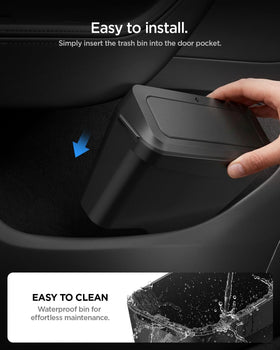 Spigen magnetic lid detail demonstrating quiet closure and concealment
