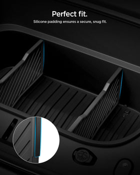 Spigen divider material texture close-up durable construction visible