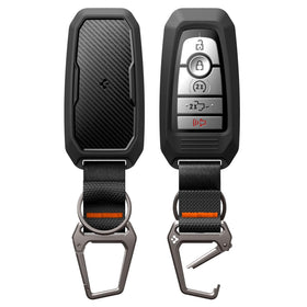 Spigen front view of key fob cover showing clean fit and protection