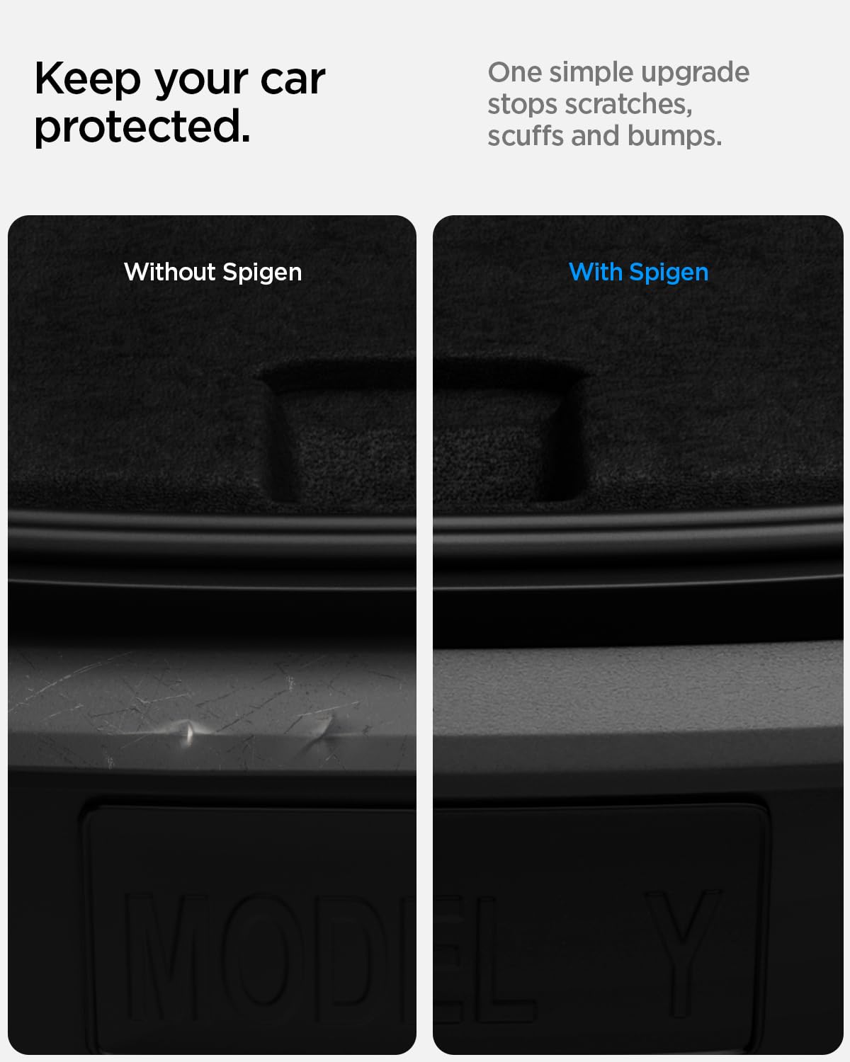 Spigen installation with aligning stickers demonstrating quick precise fit
