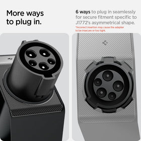 Spigen dock visible in car interior showing organized cabin and convenience benefit